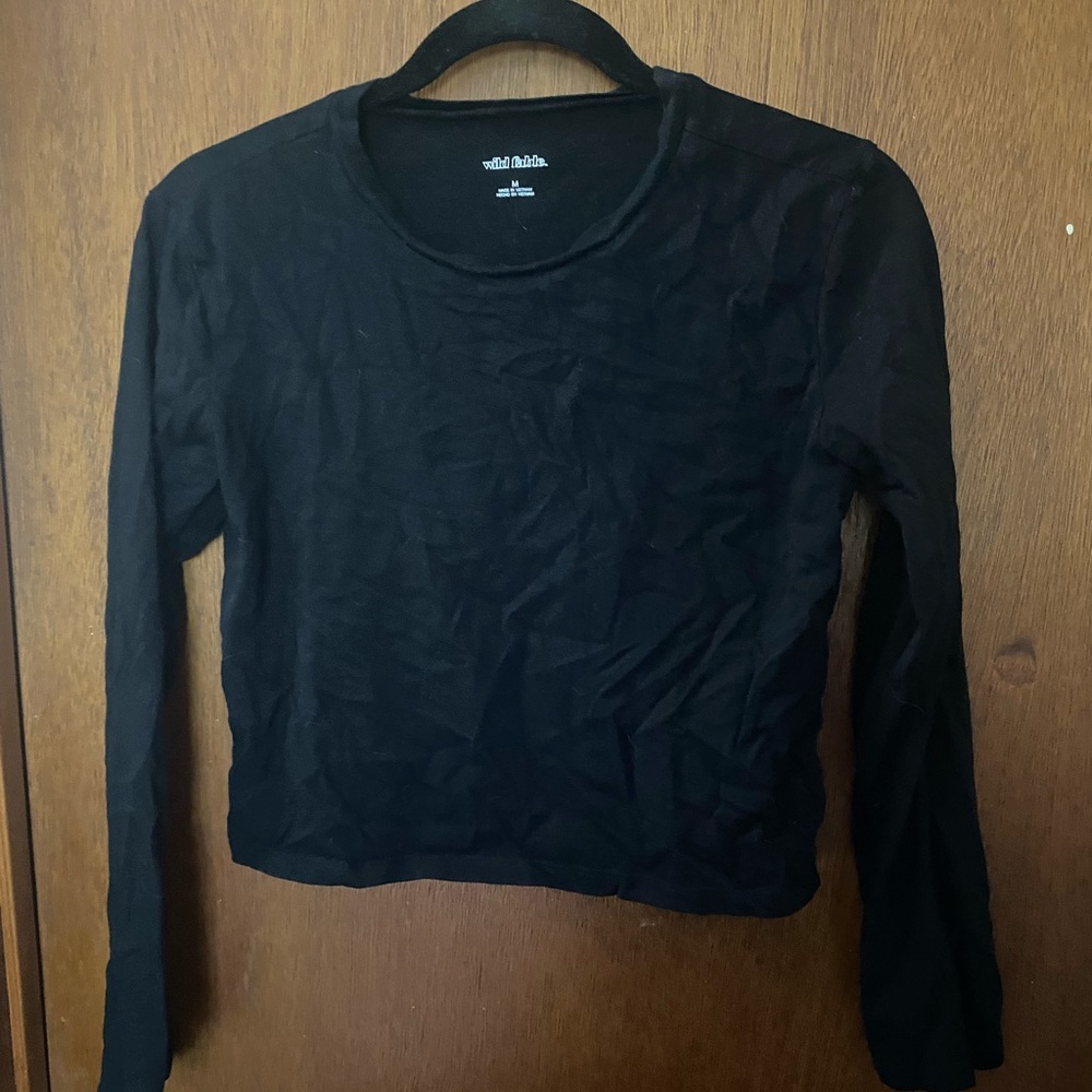 Wild Fable Long Sleeve Crop Top